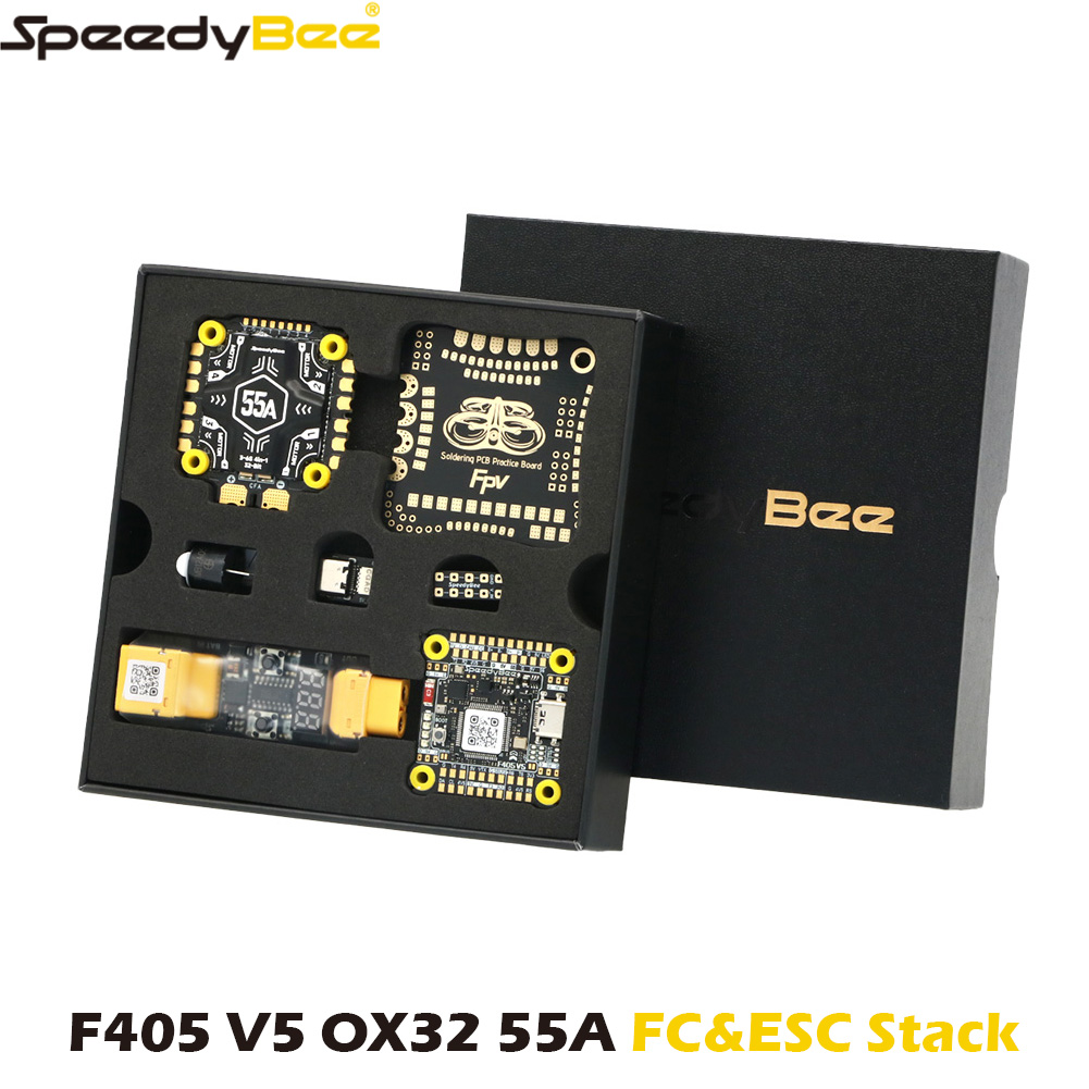Foxeer Reaper F4 128K 65A Esc - ชุดควบคุมการบิน SpeedyBee F405 V5 OX32 55A