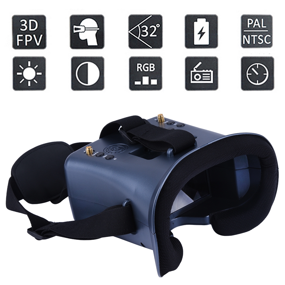 008D 5.8G 40CH 4.3 นิ้ว 800*48 - Skyzone Cobra X V2 Fpv Goggles บทวิจารณ์และราคา