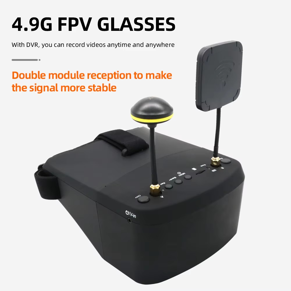 แว่นตา FPV รุ่น LS800D ขนาด 5  - Skyzone Cobra X V2 Fpv Goggles บทวิจารณ์และราคา